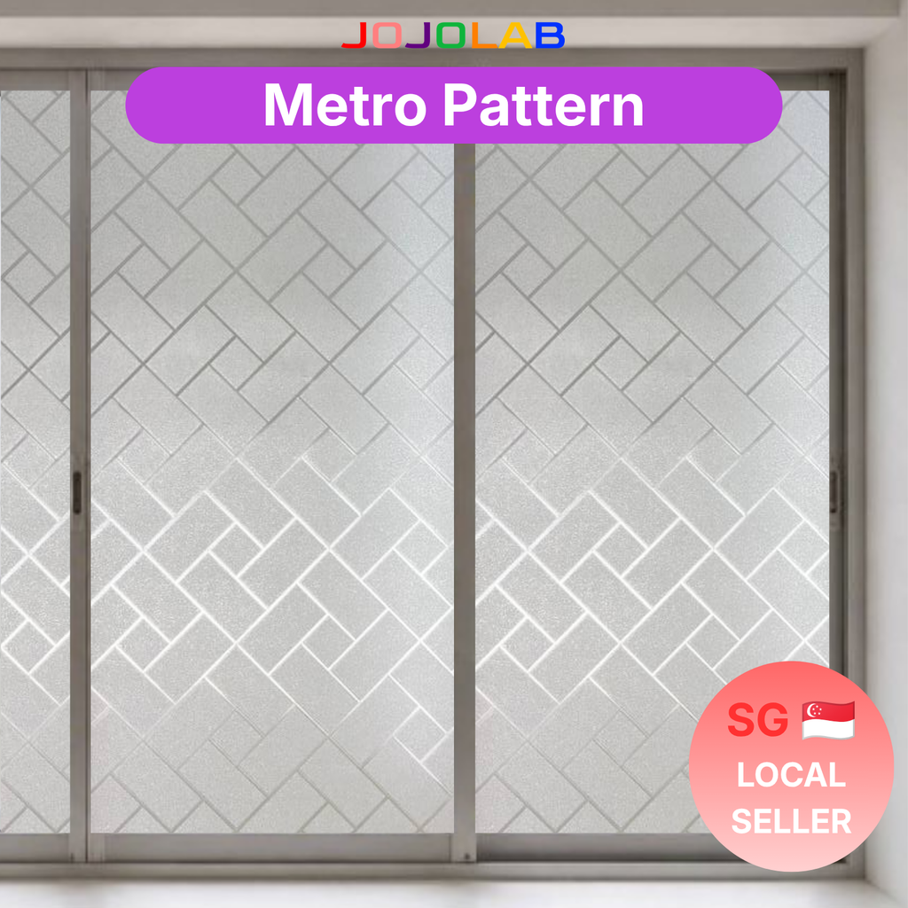 Metro Pattern Decorative Window Film