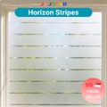 Horizon Striped Pattern Window Film