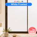 White Frosted Privacy Window Film