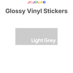 Coloured Glossy Vinyl Stickers 10 Sheets
