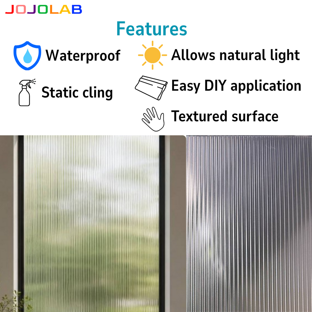 Fine Ripples Privacy Reeded Window Film