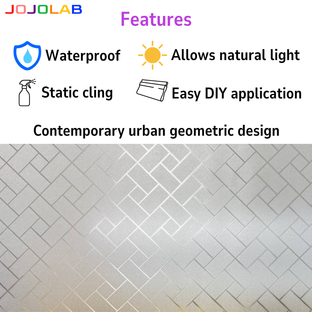 Metro Pattern Decorative Window Film
