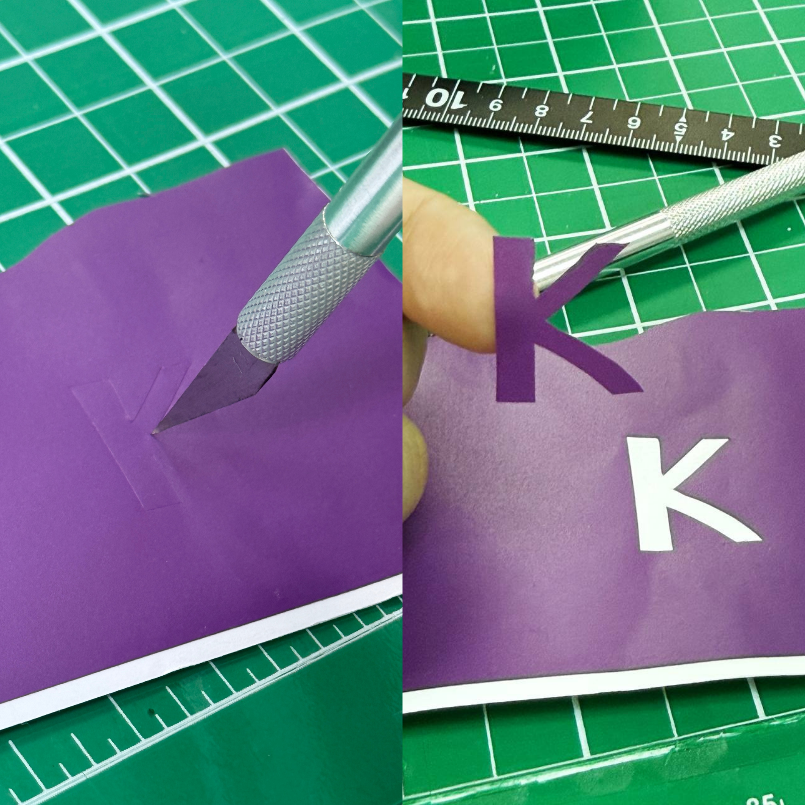 Coloured Matte Vinyl Stickers 10 Sheets