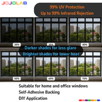 Solar Tinted UV Protection Window Film