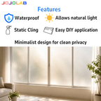 Pure Frosted Privacy Window Film
