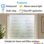 Stripes Design Patterned Window Films