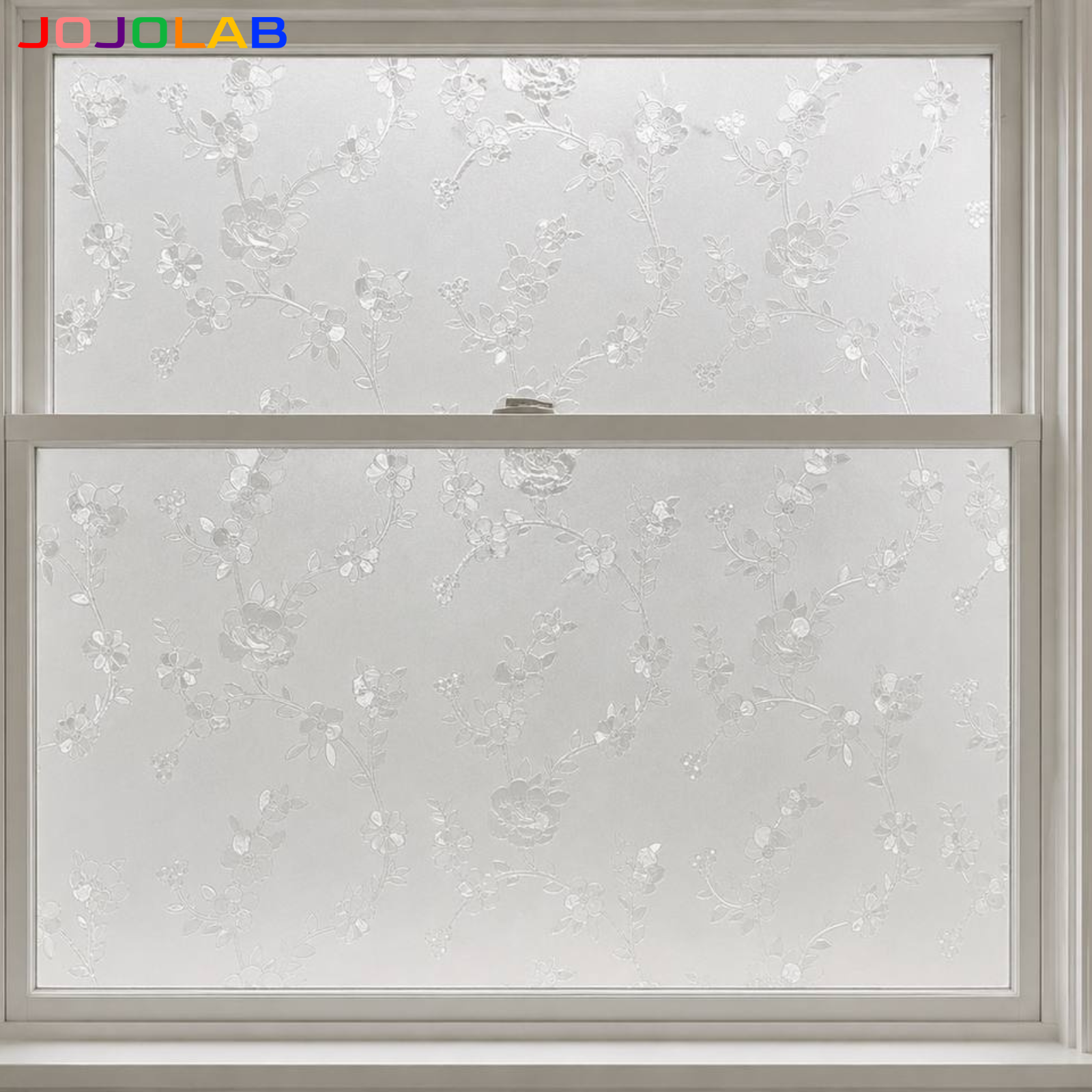 Spring Floral Pattern Window Film