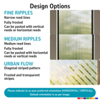 Stripes Design Patterned Window Films