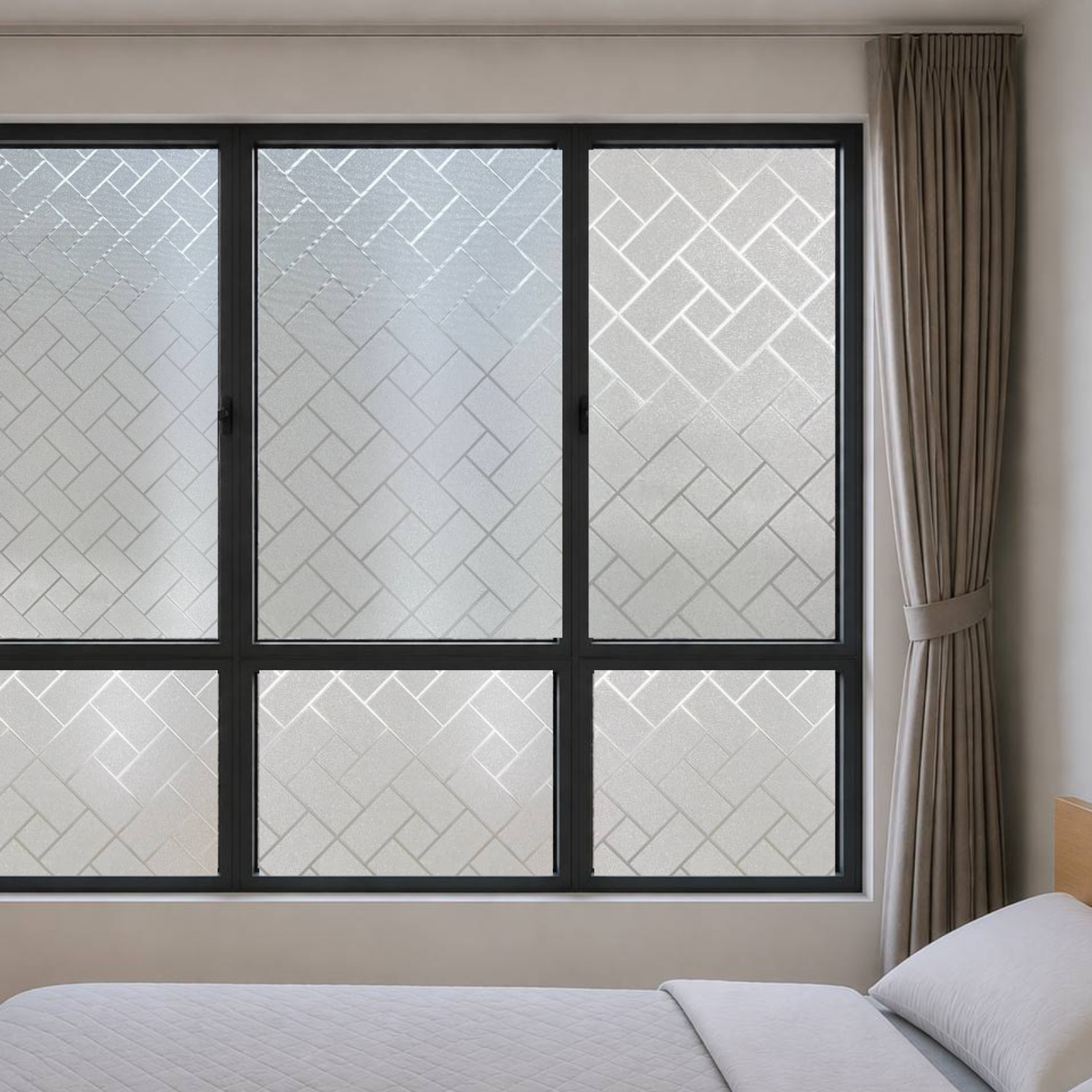 Metro Pattern Decorative Window Film