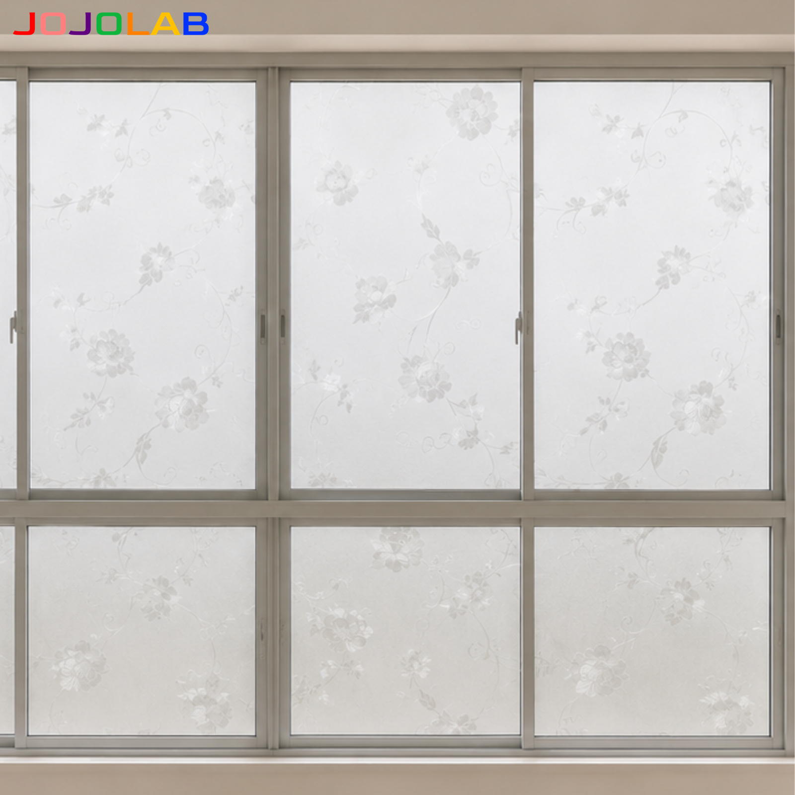 Royal Bloom Floral Pattern Window Film