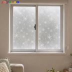 Winter Snow Design Privacy Window Film