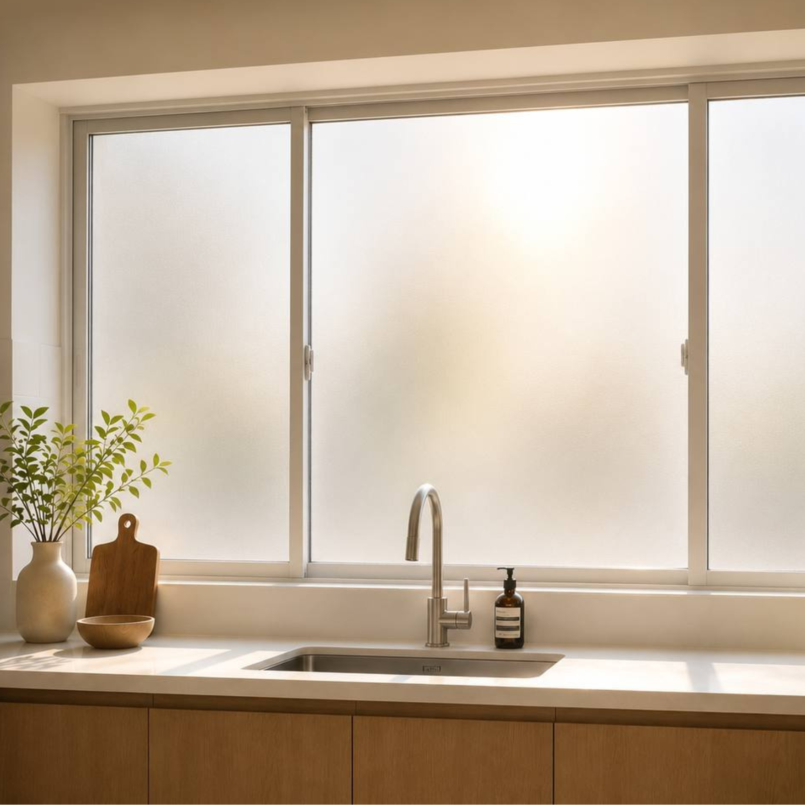 Pure Frosted Privacy Window Film