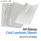A4 Cold Laminate Transparent Sticker Sheet