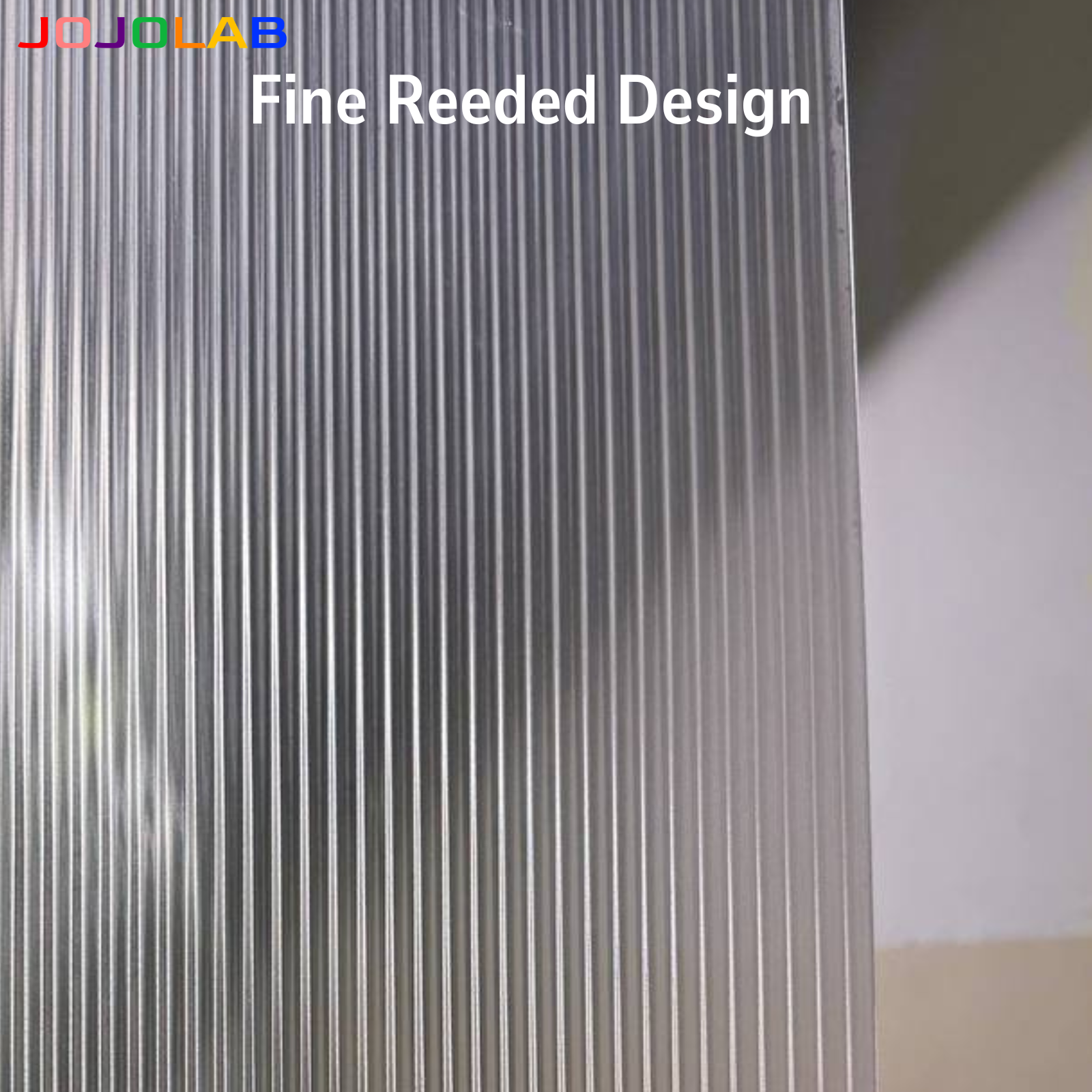 Fine Ripples Privacy Reeded Window Film