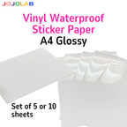 A4 Inkjet Printable Vinyl Sticker Paper