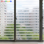 Contour Stripes Pattern Window Film