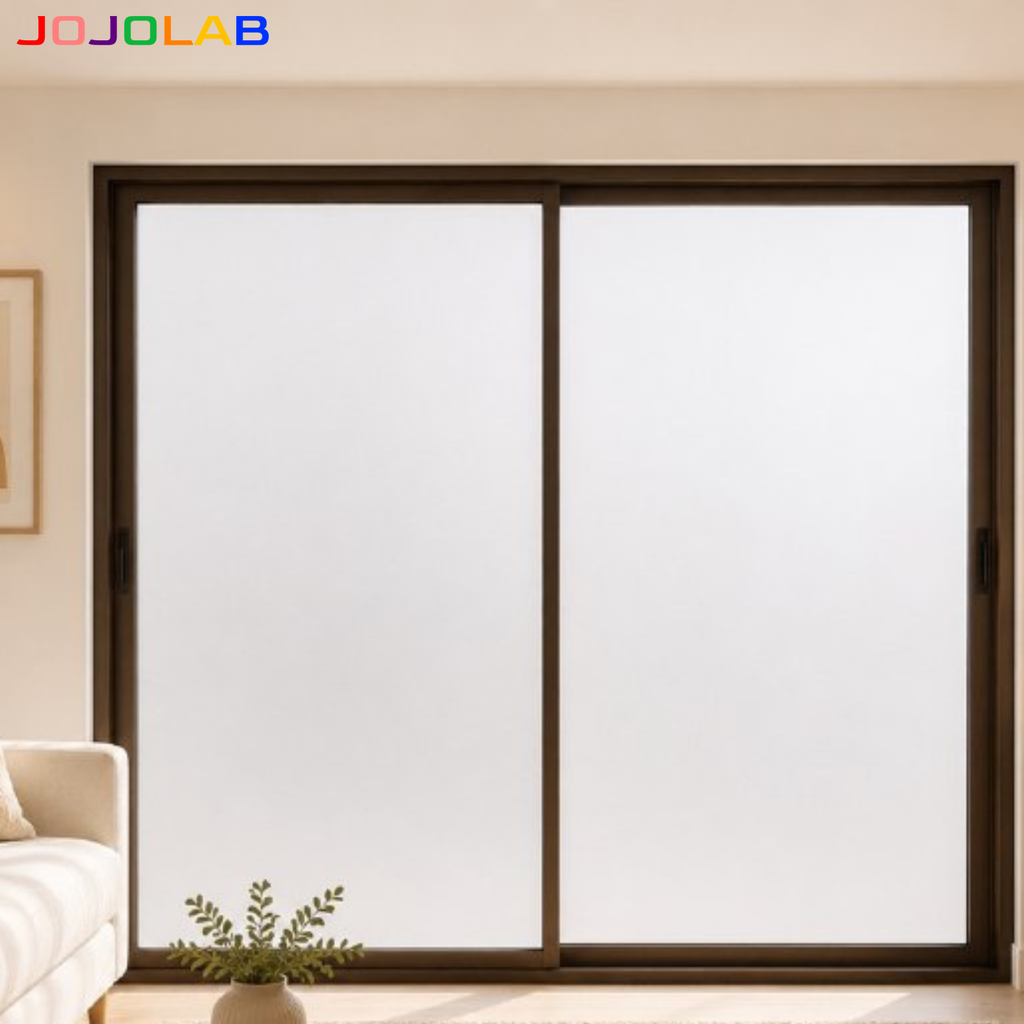 White Frosted Privacy Window Film