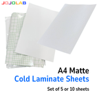 A4 Cold Laminate Transparent Sticker Sheet