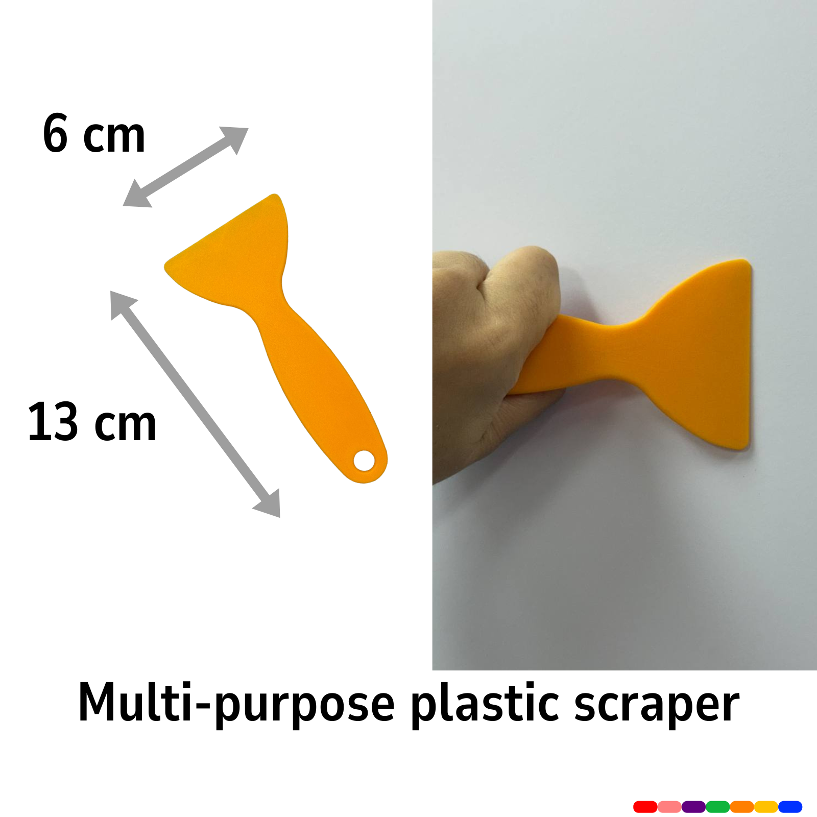 Scraper Squeegee Tool (Set of 3)