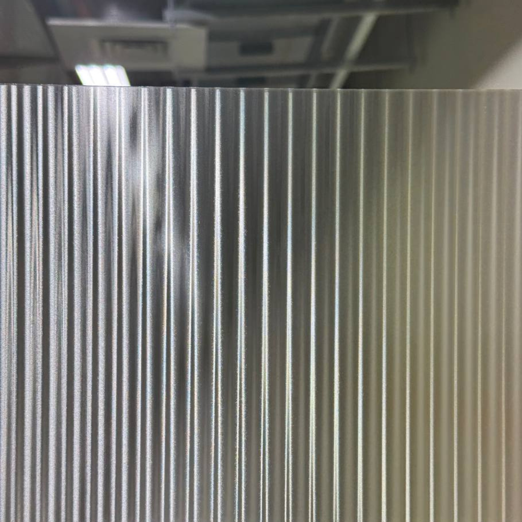 Medium Ripples Privacy Reeded Window Film