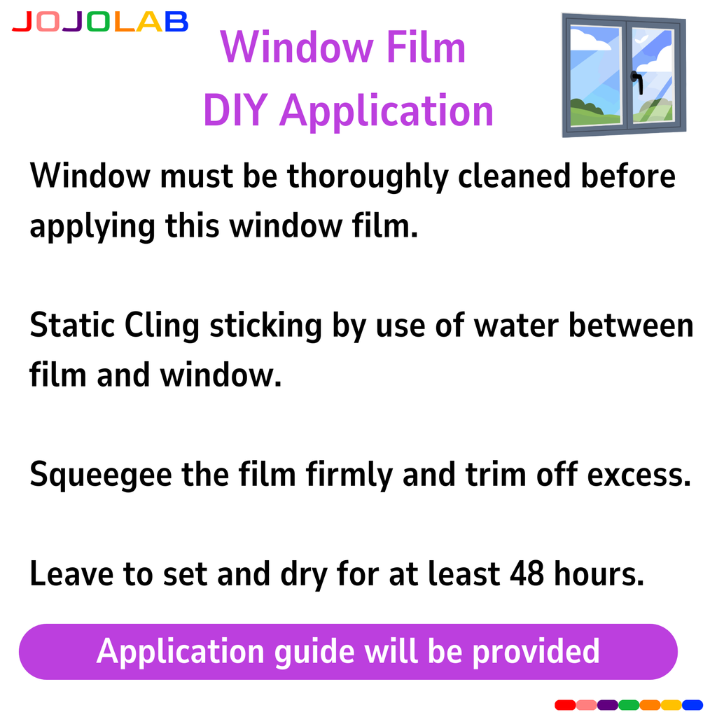 Mirage Design Frosted Window Film