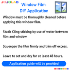Winter Snow Design Privacy Window Film