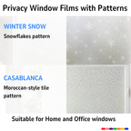Frosted Privacy Window Film