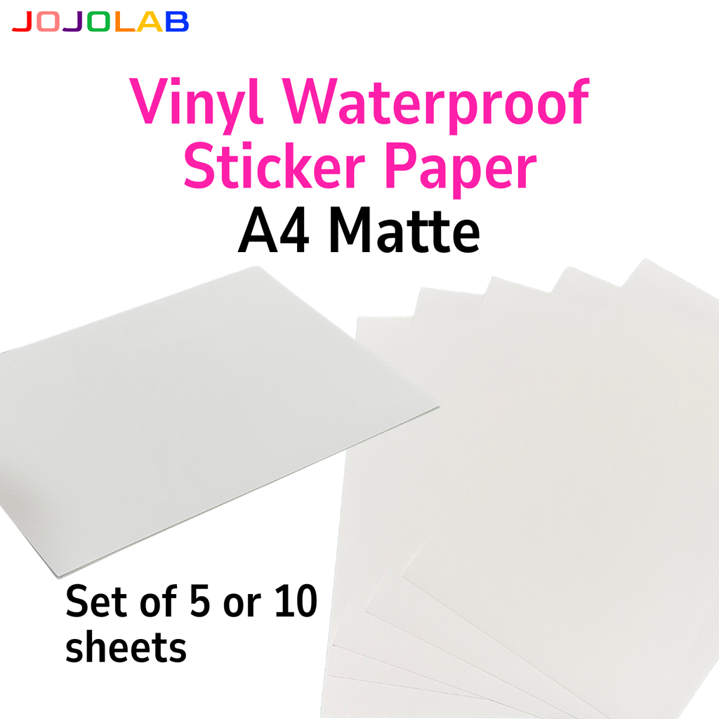 A4 Inkjet Printable Vinyl Sticker Paper