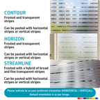 Stripes Design Patterned Window Films