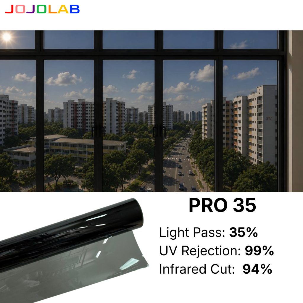 Solar Tinted UV Protection Window Film