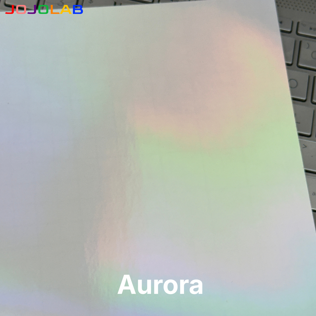 A4 Holographic Cold Laminate Sticker Sheet
