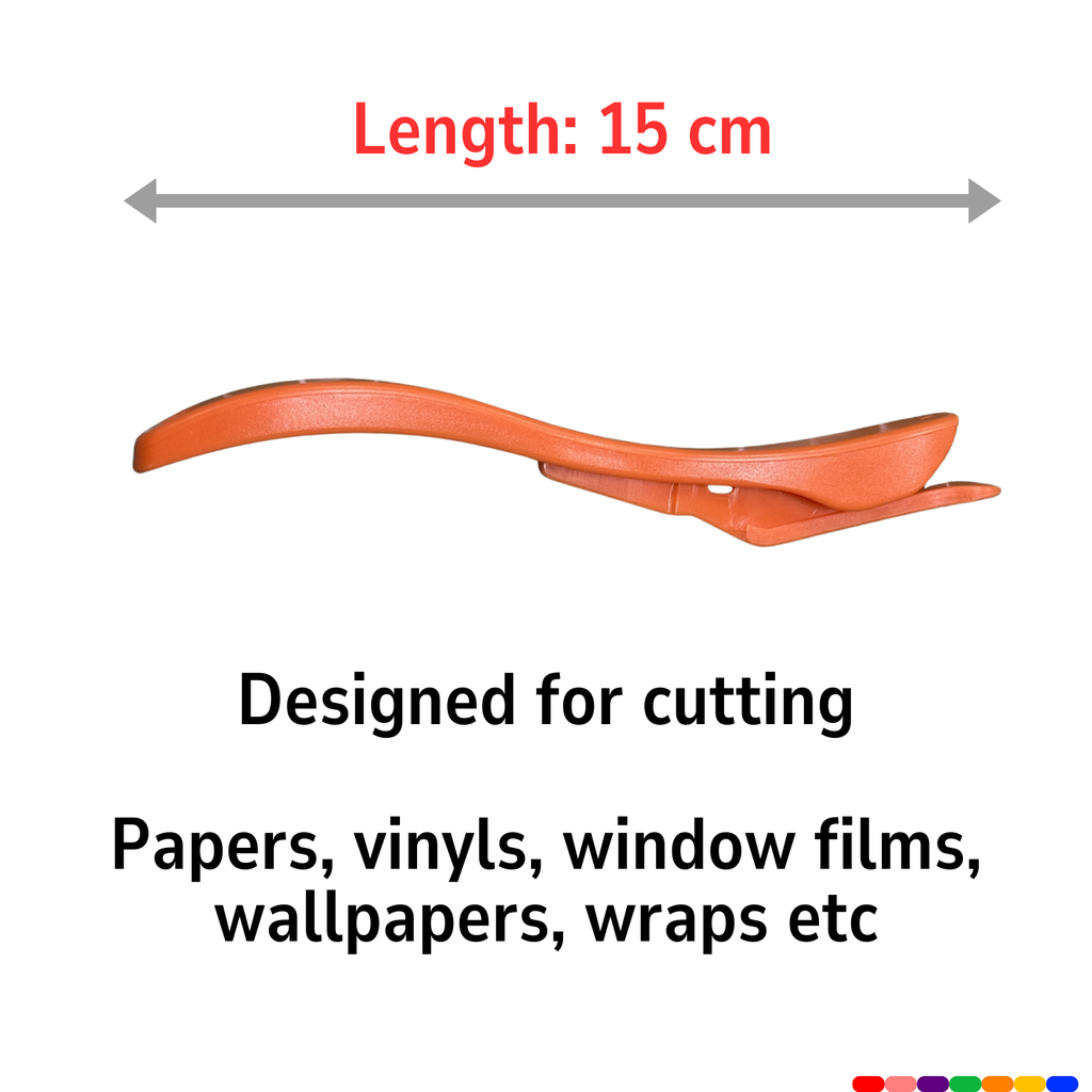 Safety Cutter for Stickers Window Film Paper Vinyl
