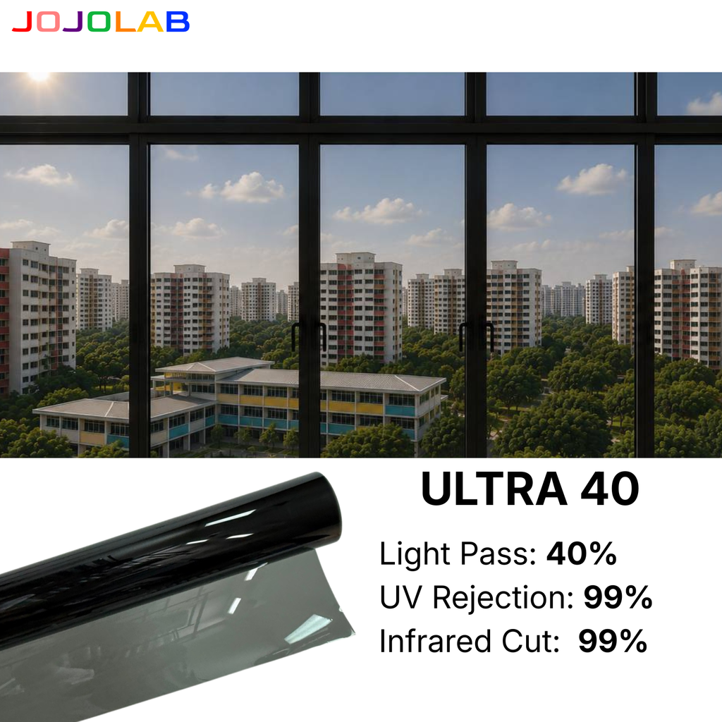 Solar Tinted UV Protection Window Film