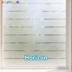 Horizon Striped Pattern Window Film