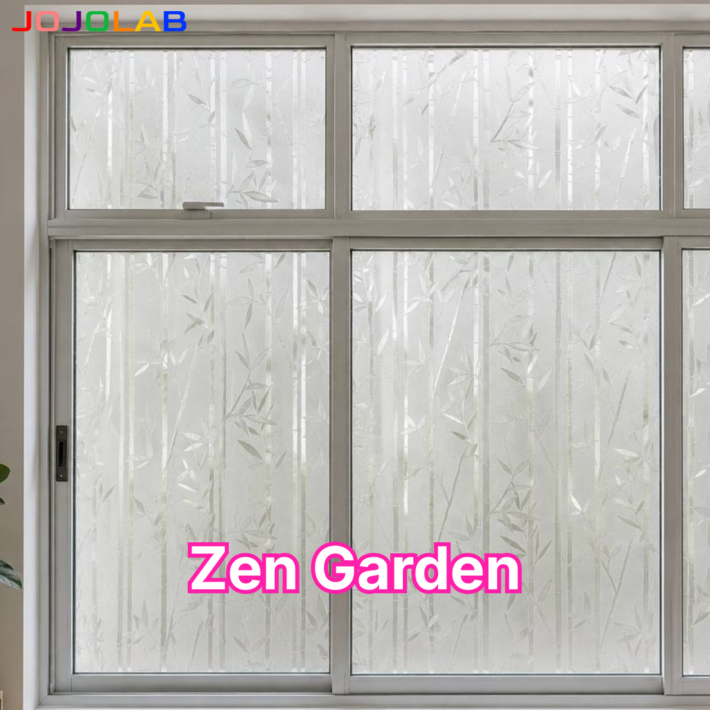 Floral Botanical Design Decorative Window Film