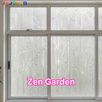 Floral Botanical Design Decorative Window Film