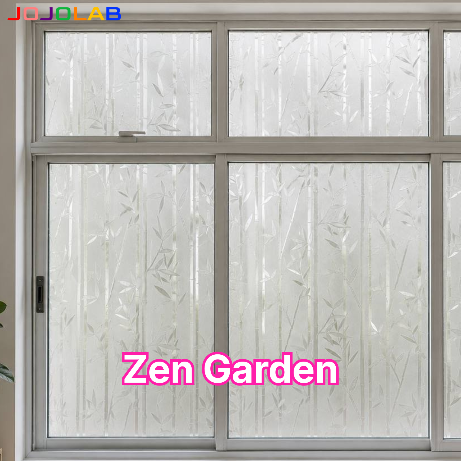 Floral Botanical Design Decorative Window Film