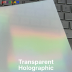 A4 Holographic Inkjet Printable Vinyl Sticker Paper