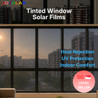Solar Tinted UV Protection Window Film