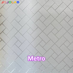Metro Pattern Decorative Window Film